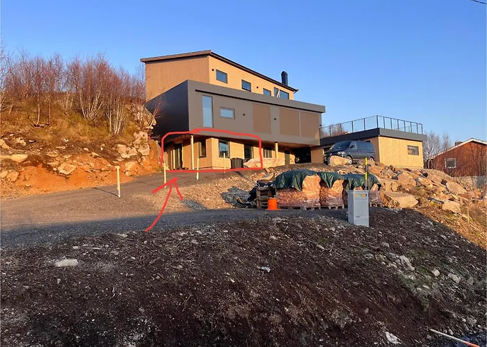 Nybygd Og Sentral Apartamento Vestvagoy